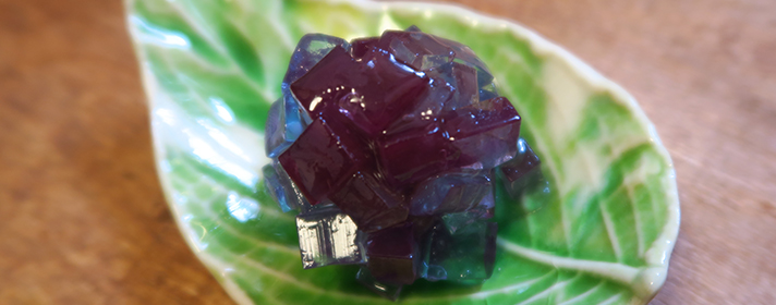 和菓子「紫陽花」